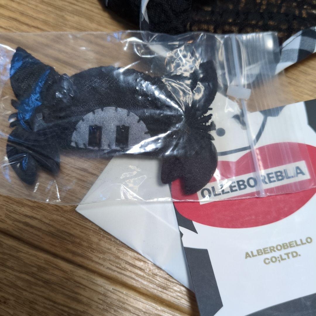 新品アルベロベロ♥️ぶたさんギンガムチェック　ロングワンピース　ぶたさんブローチ