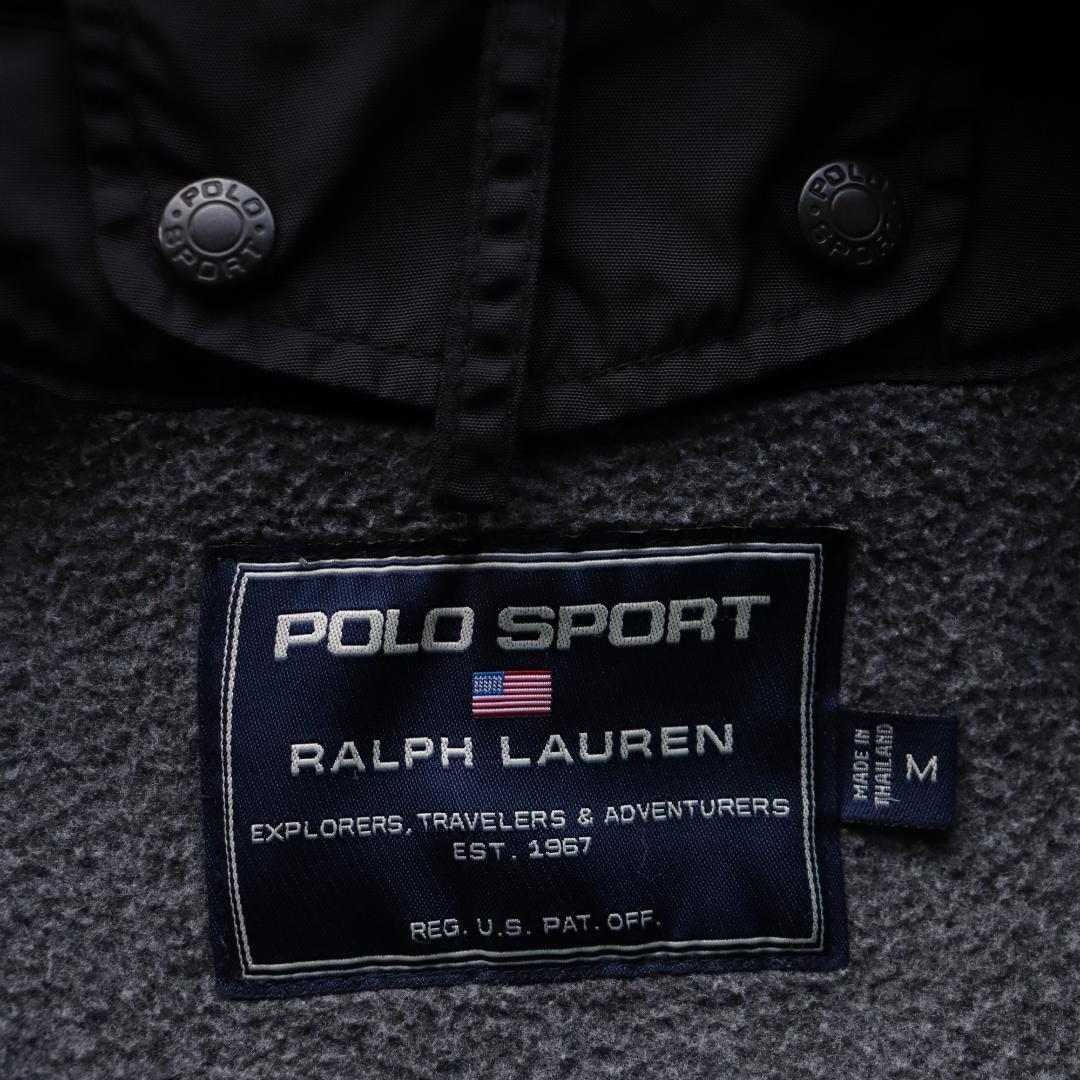 90s POLO SPORT ナイロンモッズコート ライナー付き