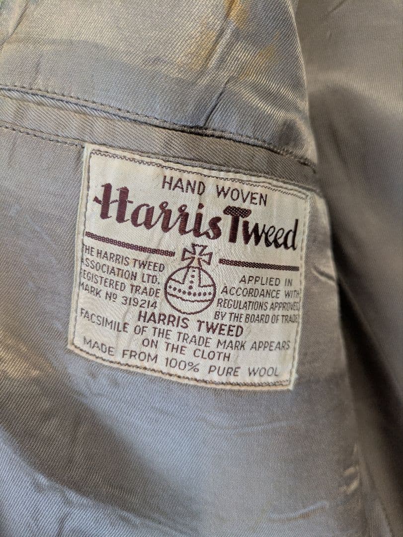 ジャケット・アウター HarrisTweed Jacket by Burton circa1940's