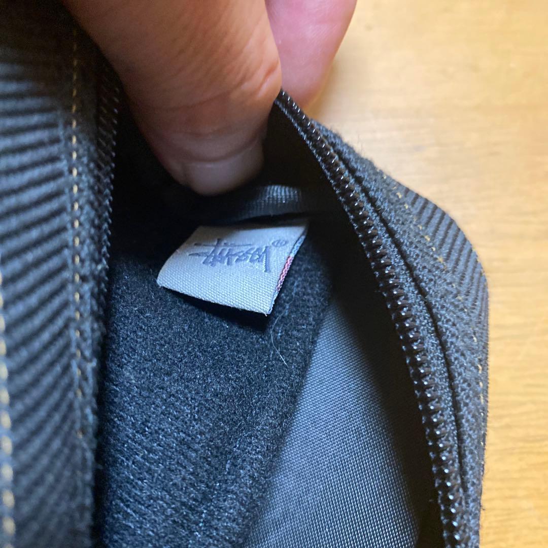 Stussy ブラックサングラス ブライアン　ケース付き　度数変更レンズ付き