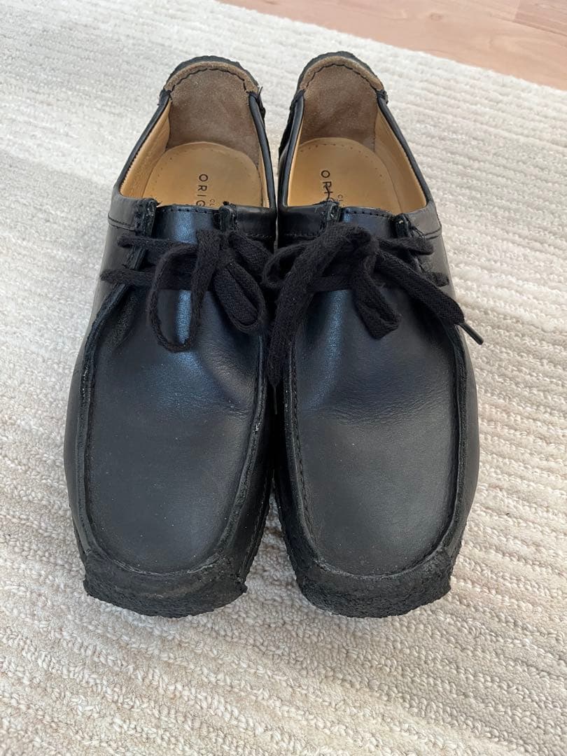 Clarks（クラークス）　26cm ブラック モカシン 靴