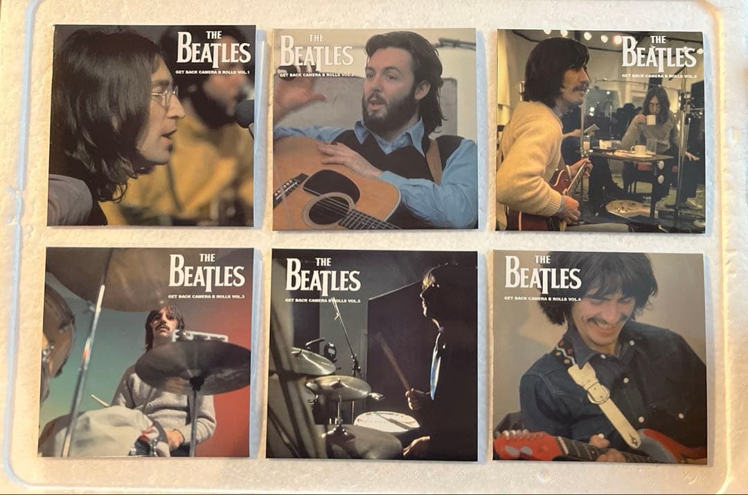 【BEATLES】GET BACK CAMERA B ROLLS ボックスセット