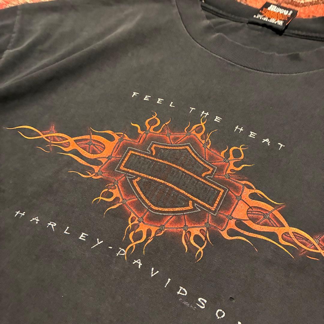 90S USA製 Harley-Davidson フレイム フェード XL