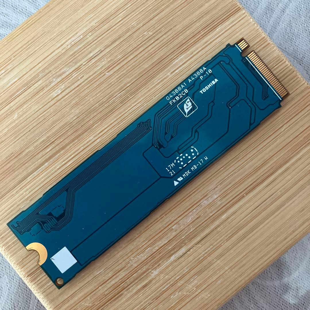 内蔵型SSD Toshiba NVMe 512GB SSD M.2 2280