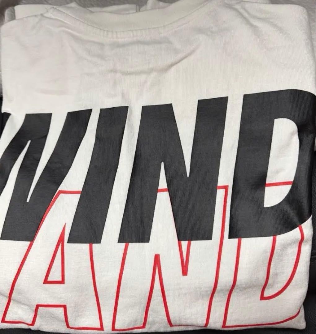 【渋谷店限定】wind and sea SEA Tシャツホワイトxブラック M