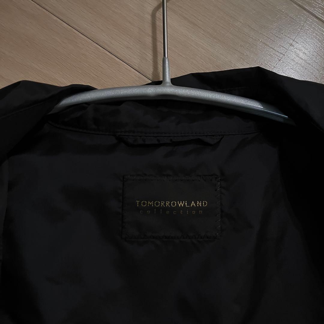 2024 TOMORROW LAND ナイロンタフタ ソフトトレンチコート