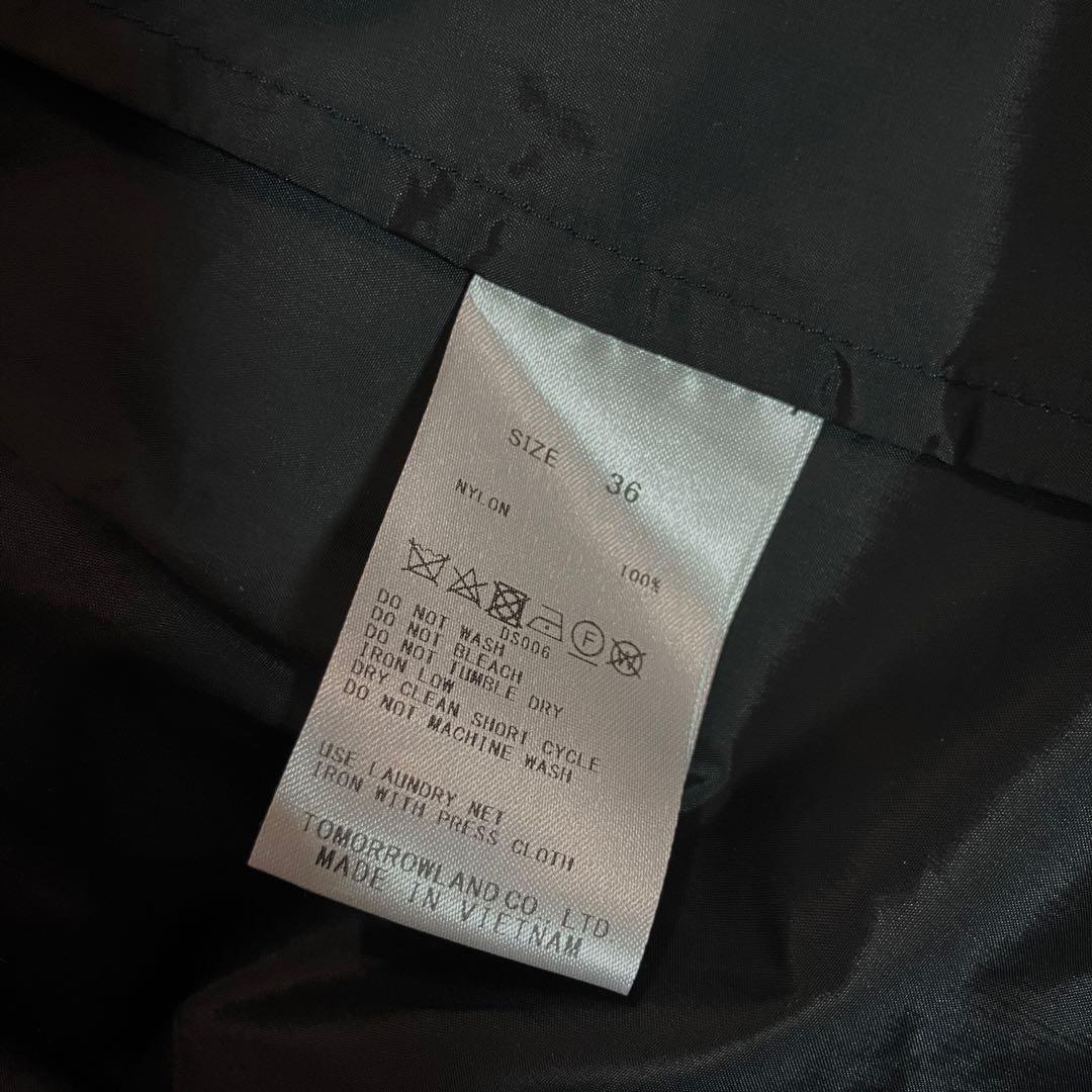 2024 TOMORROW LAND ナイロンタフタ ソフトトレンチコート