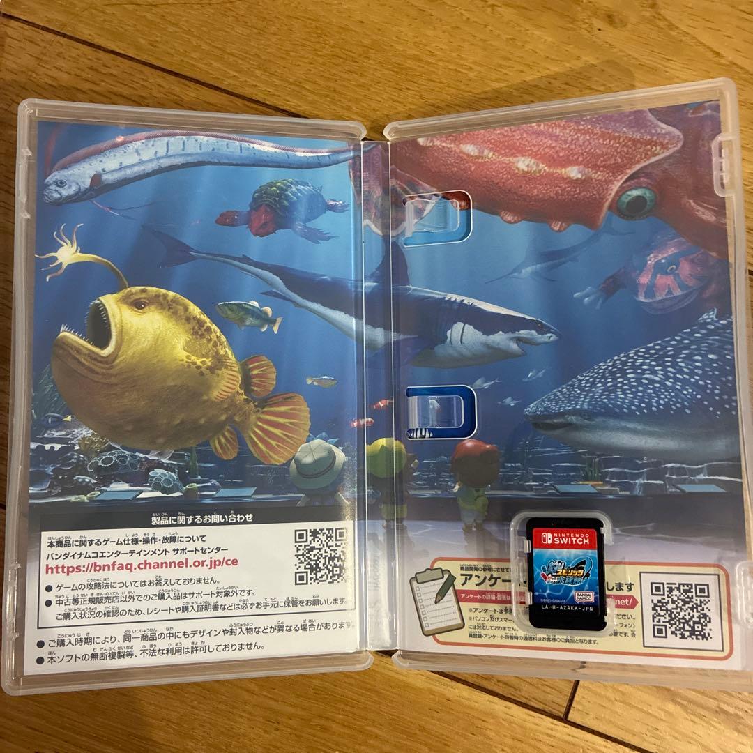 釣りスピリッツ 釣って遊べる水族館 通常版＋サオコン＋Joy-Con セット