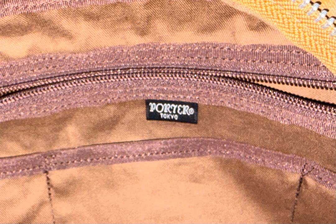 PORTER ポーター FREE STYLE キャメル ボストンバッグ