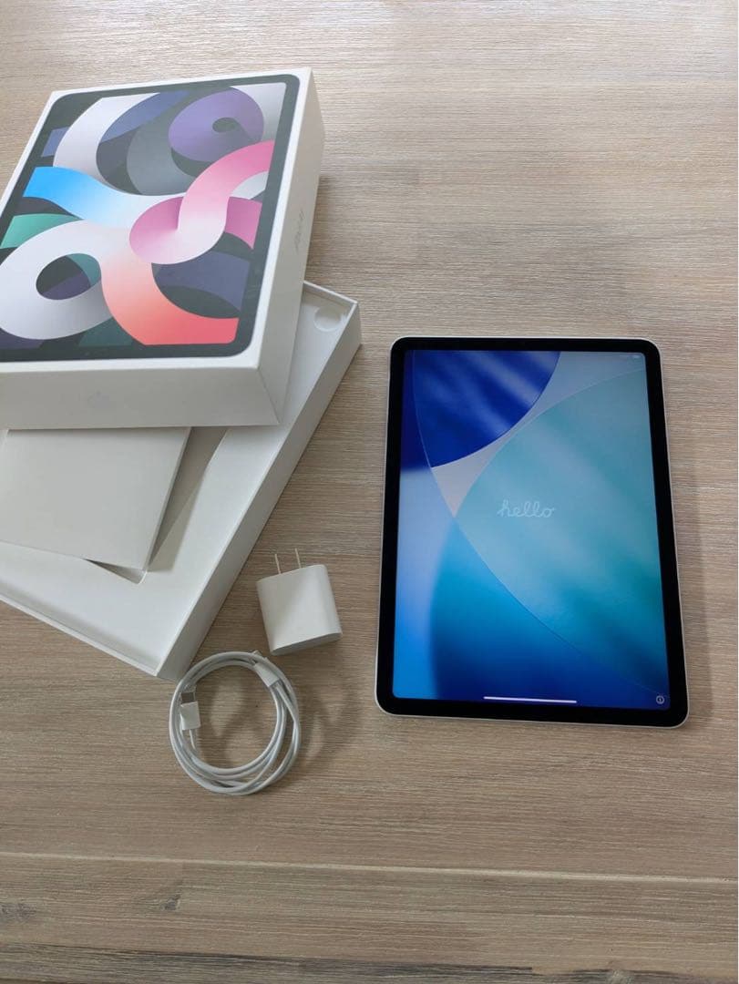 Apple iPad 第4世代シルバー 256GB 本体 充電器付き