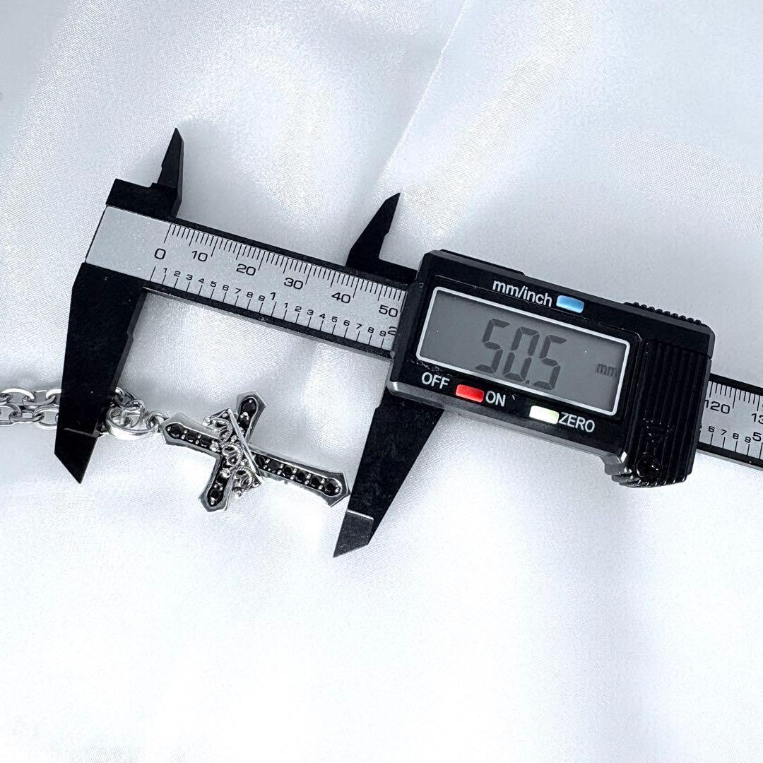 ジャスティンデイビス CROSS CROWN STONE ネックレス SV925