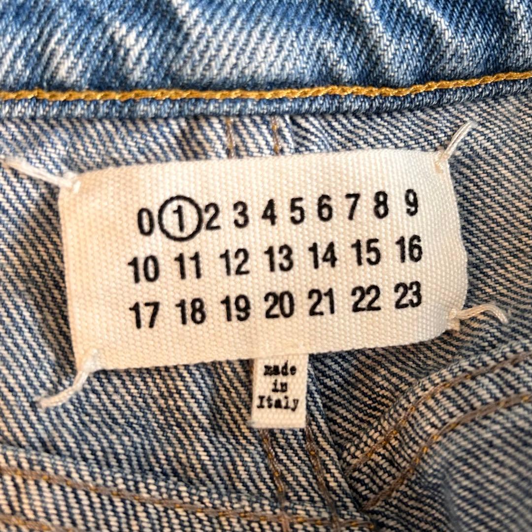 Maison Margiela スラッシュデニム ライトブルー サイズ38