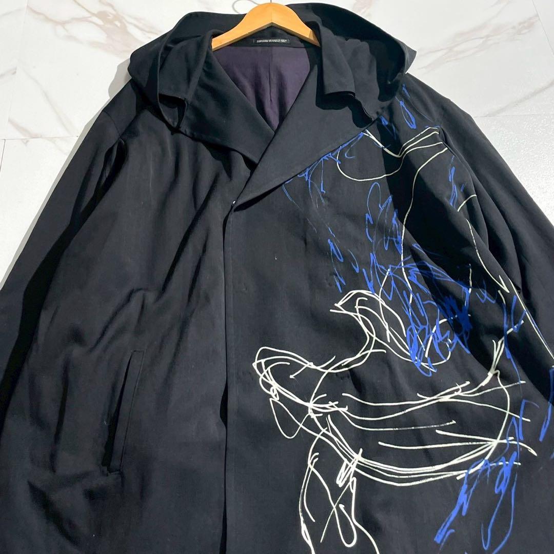 ジャケット・アウター Yohji Yamamoto +Noir Hooded coat 16AW