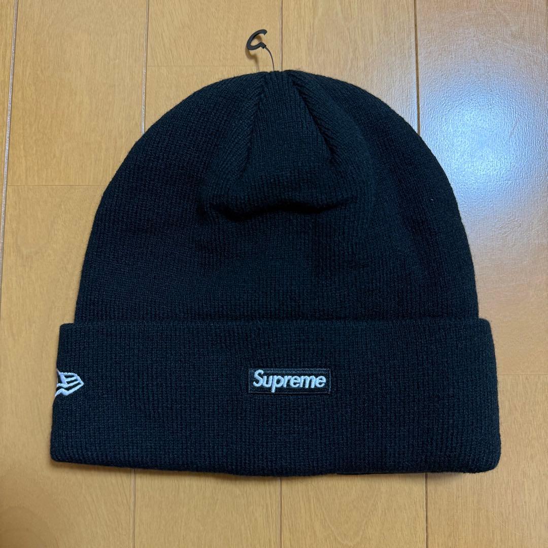 Supreme New Era S Logo Beanie ブラック 22aw
