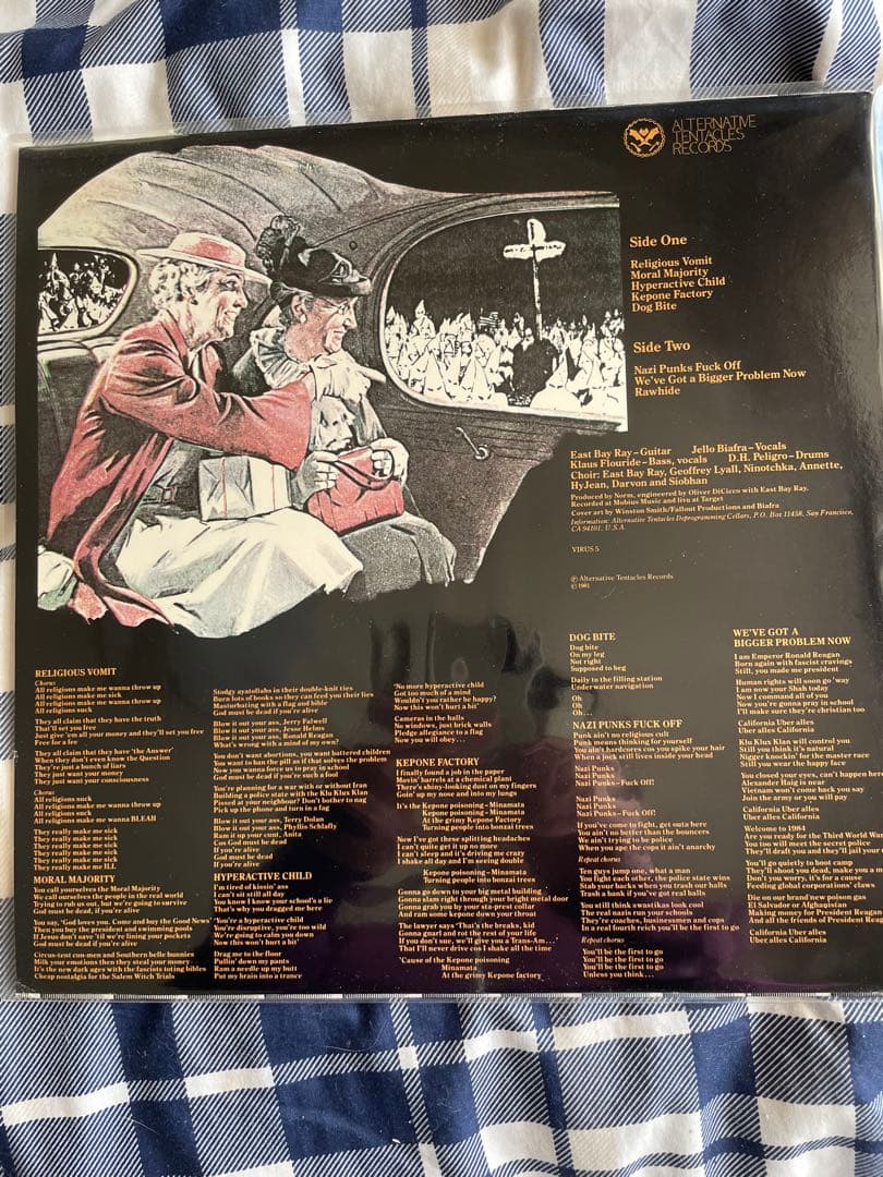 洋楽 DEAD KENNEDYS IN GOD WE TRUST, INC.