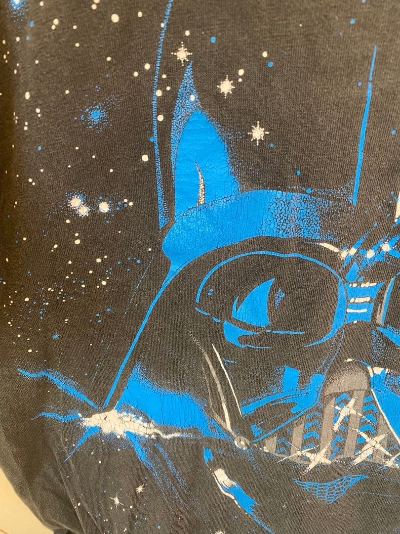 スターウォーズ USA製ヴィンテージ tシャツ ダースベイダー 大判プリント Ｍ