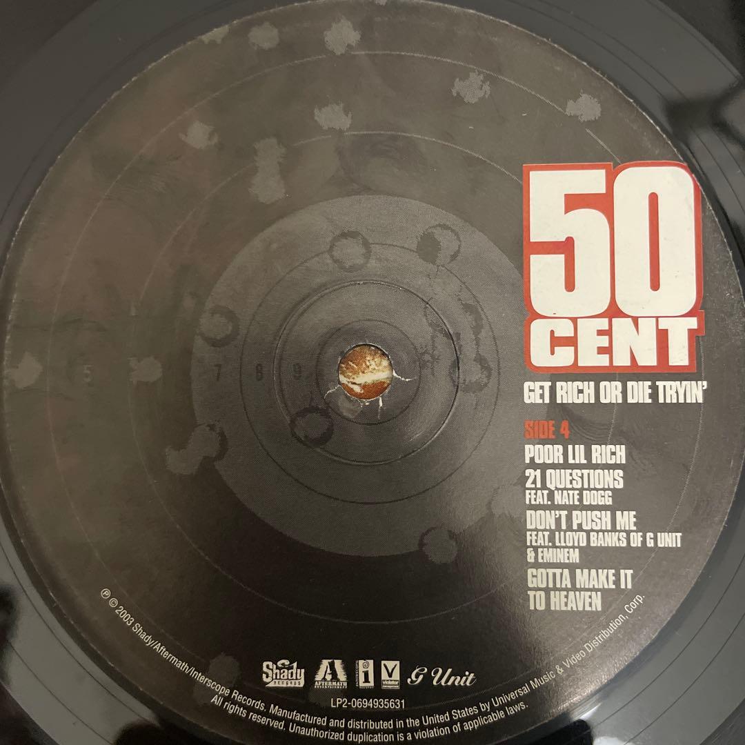 激レア盤★50 Cent Get Rich Or Die Tryin' レコード