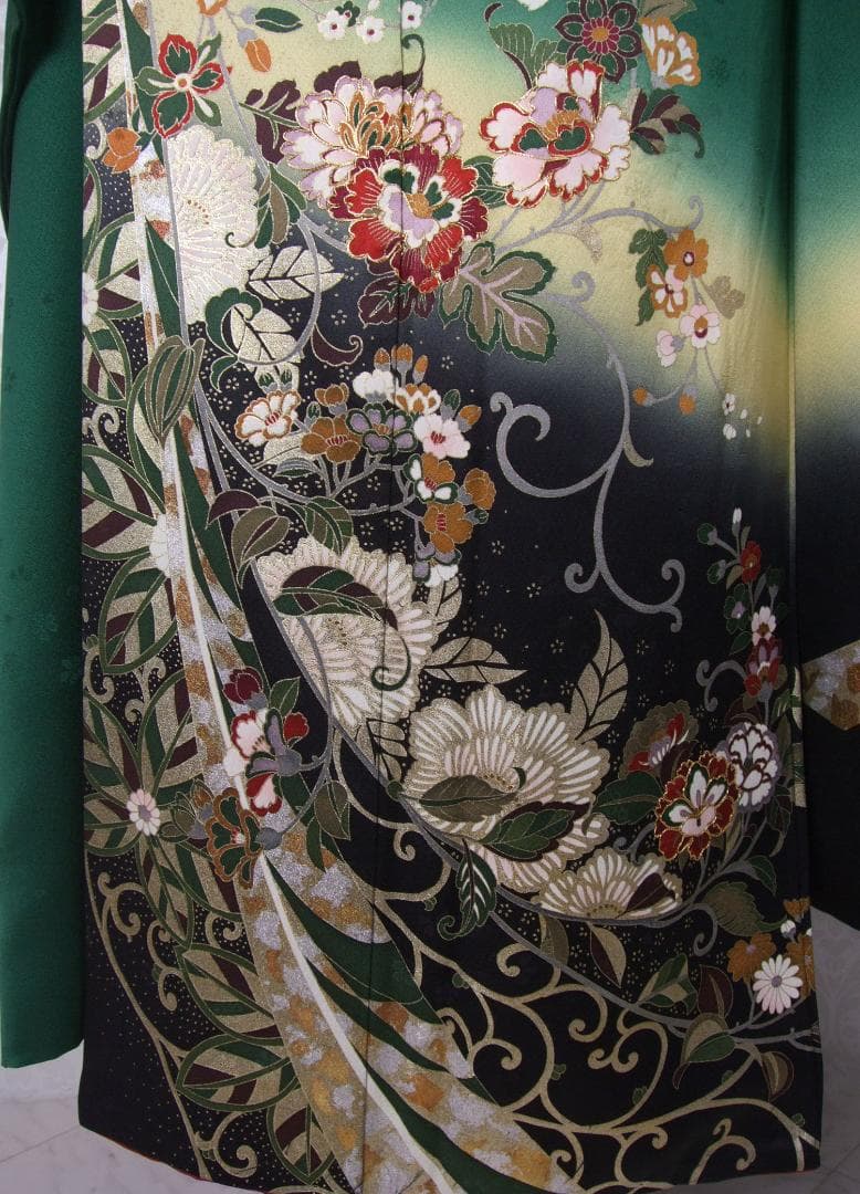 アールヌーヴォー　ゴシック振袖　金駒刺繍　振袖フルセット　成人式 ｍ10