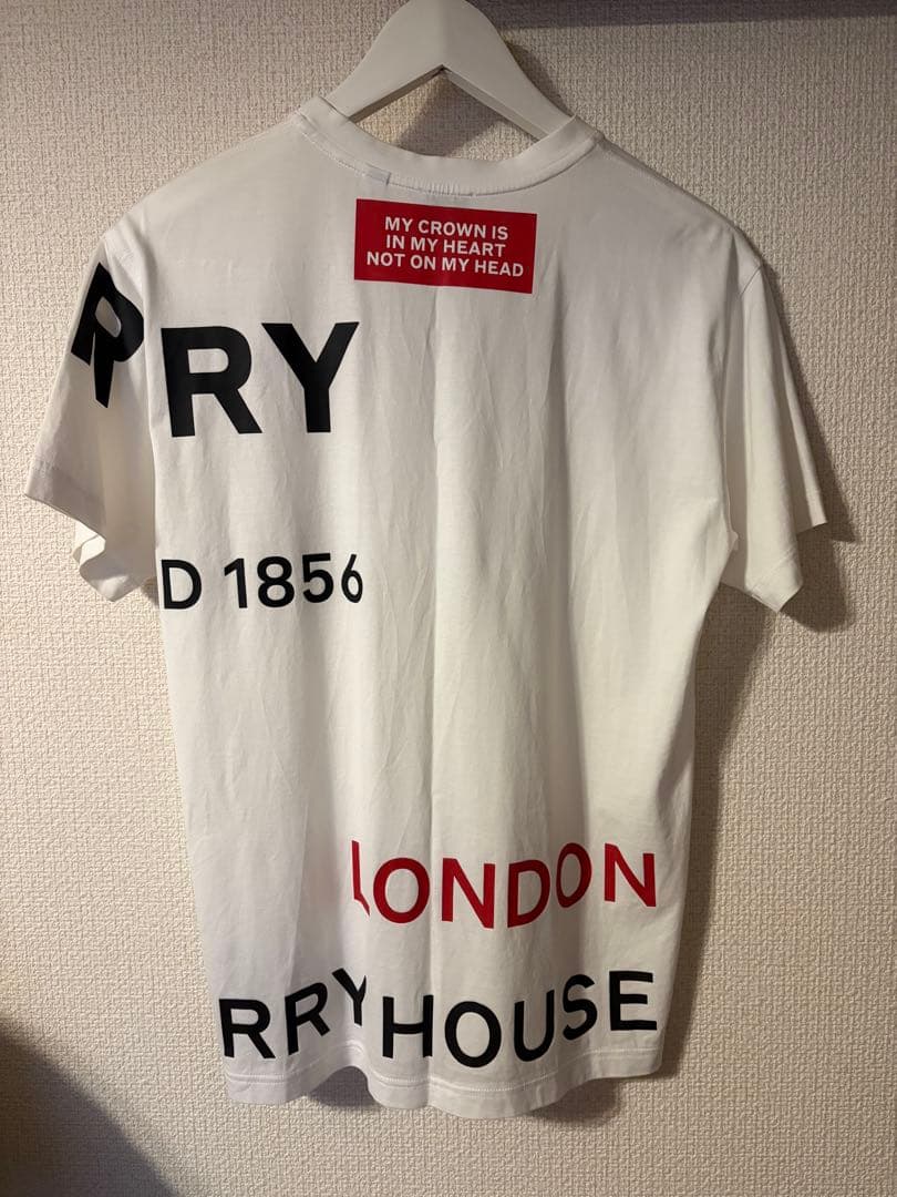BURBERRY ホースフェリー ロゴ Tシャツ 白 XXS バーバリー