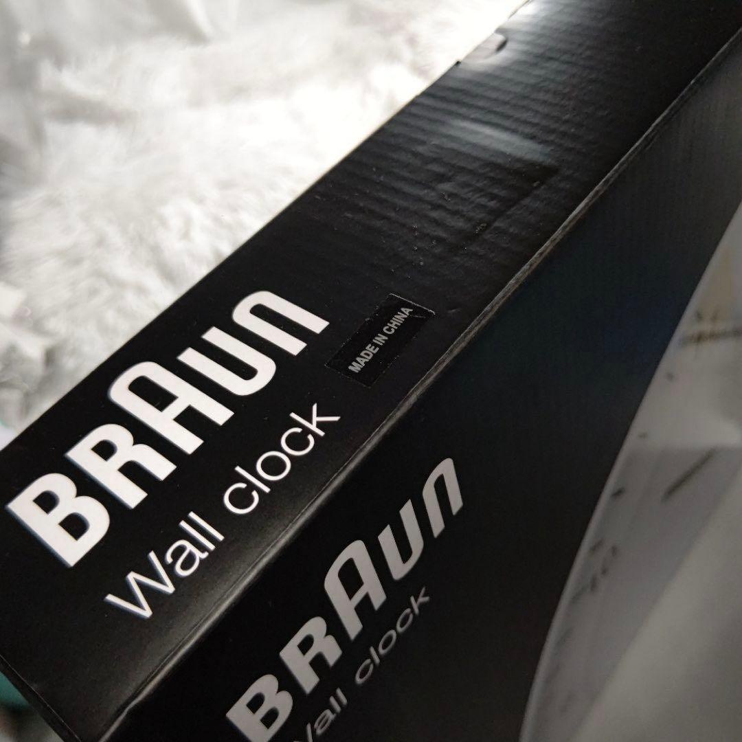 BRAUN(ブラウン) ウォールクロック BC17 ホワイト