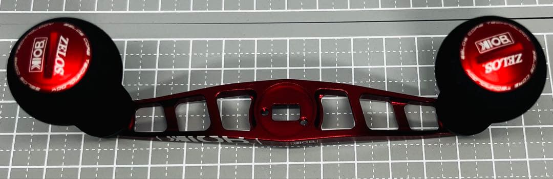ZPI ゼロス　マシンカットハンドル　レフトハンドル　真紅