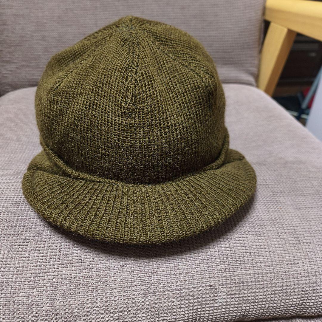 トイズマッコイミリタリーツバ付きニットキャップ