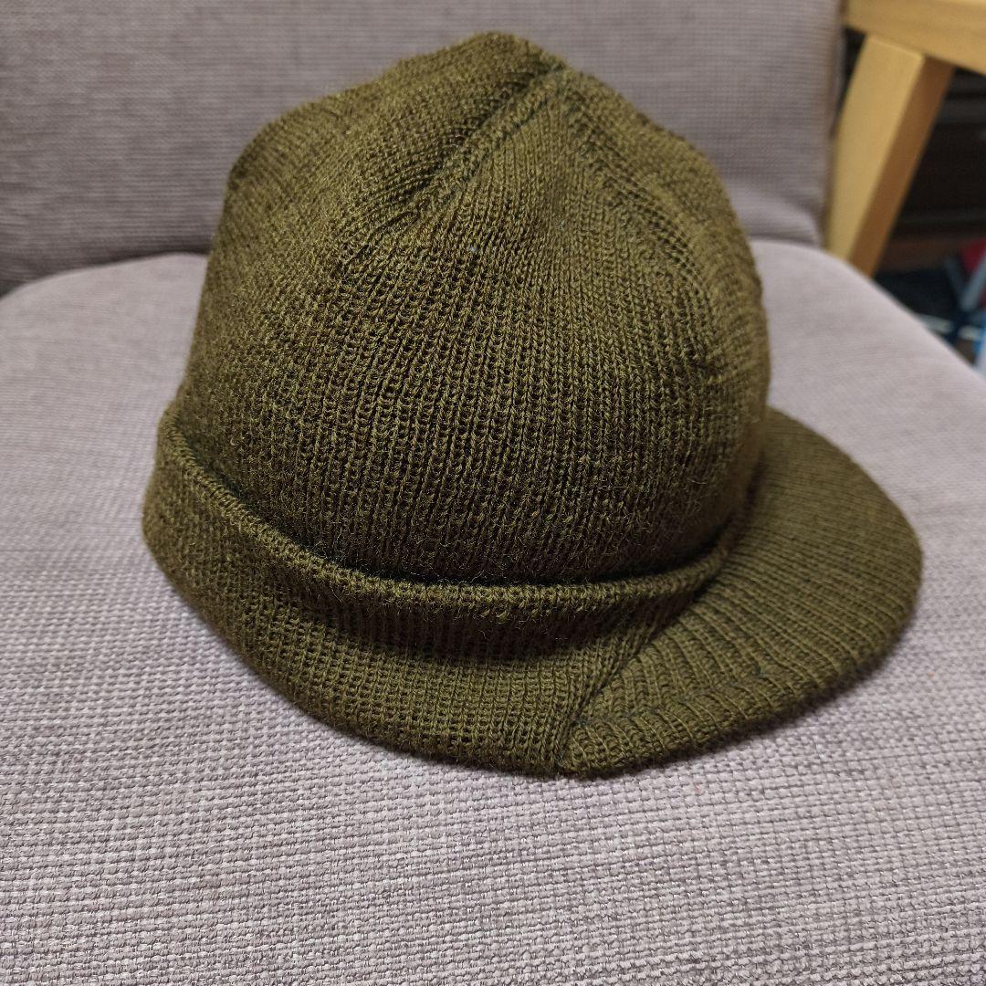 トイズマッコイミリタリーツバ付きニットキャップ