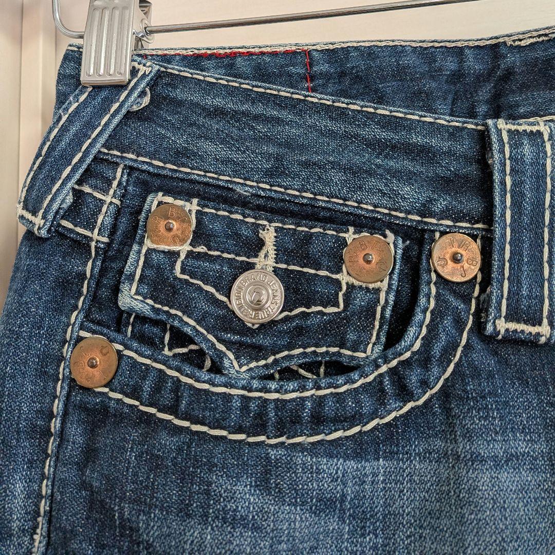 TRUERELIGION ローライズフレアデニム USA製 25 平成 y2k