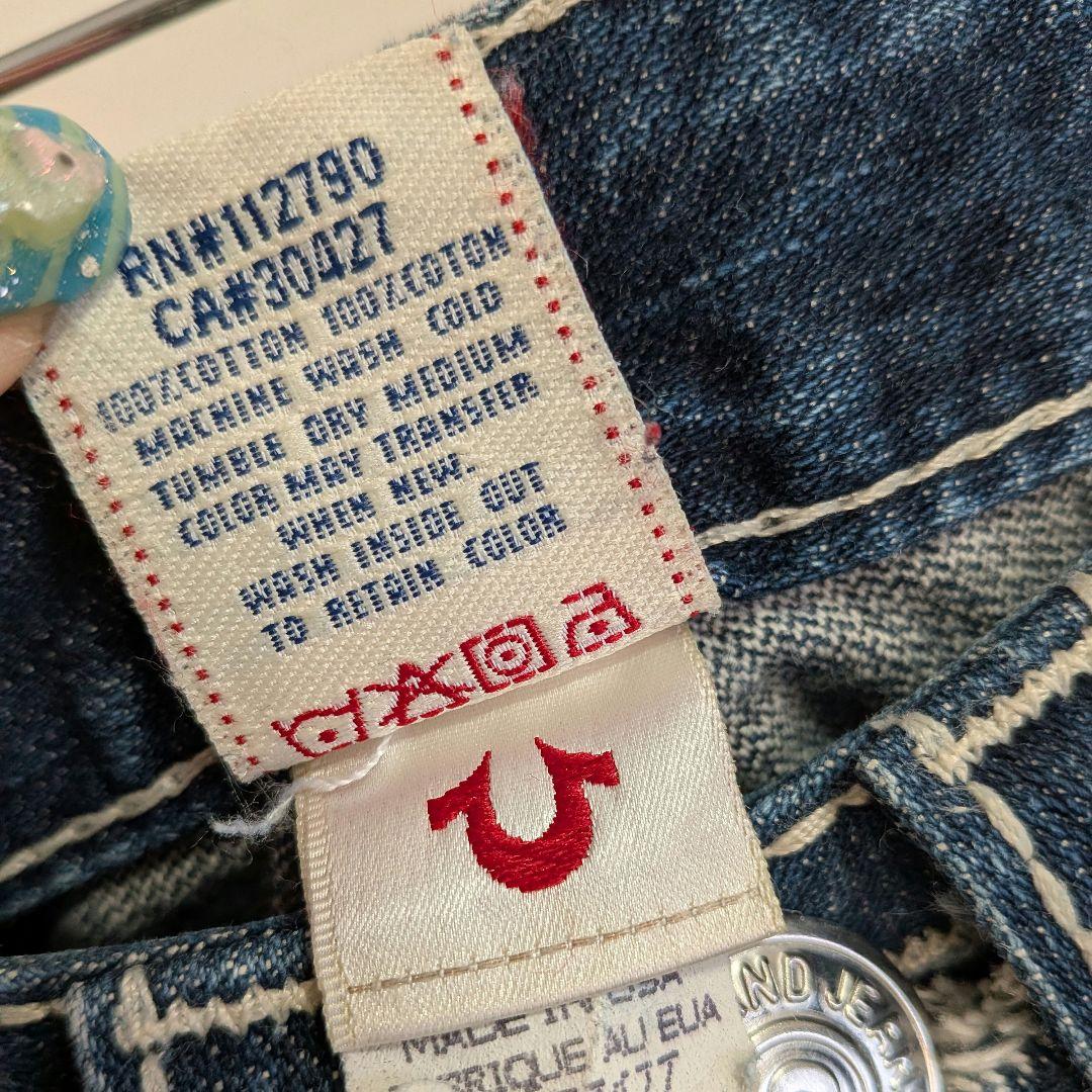 TRUERELIGION ローライズフレアデニム USA製 25 平成 y2k