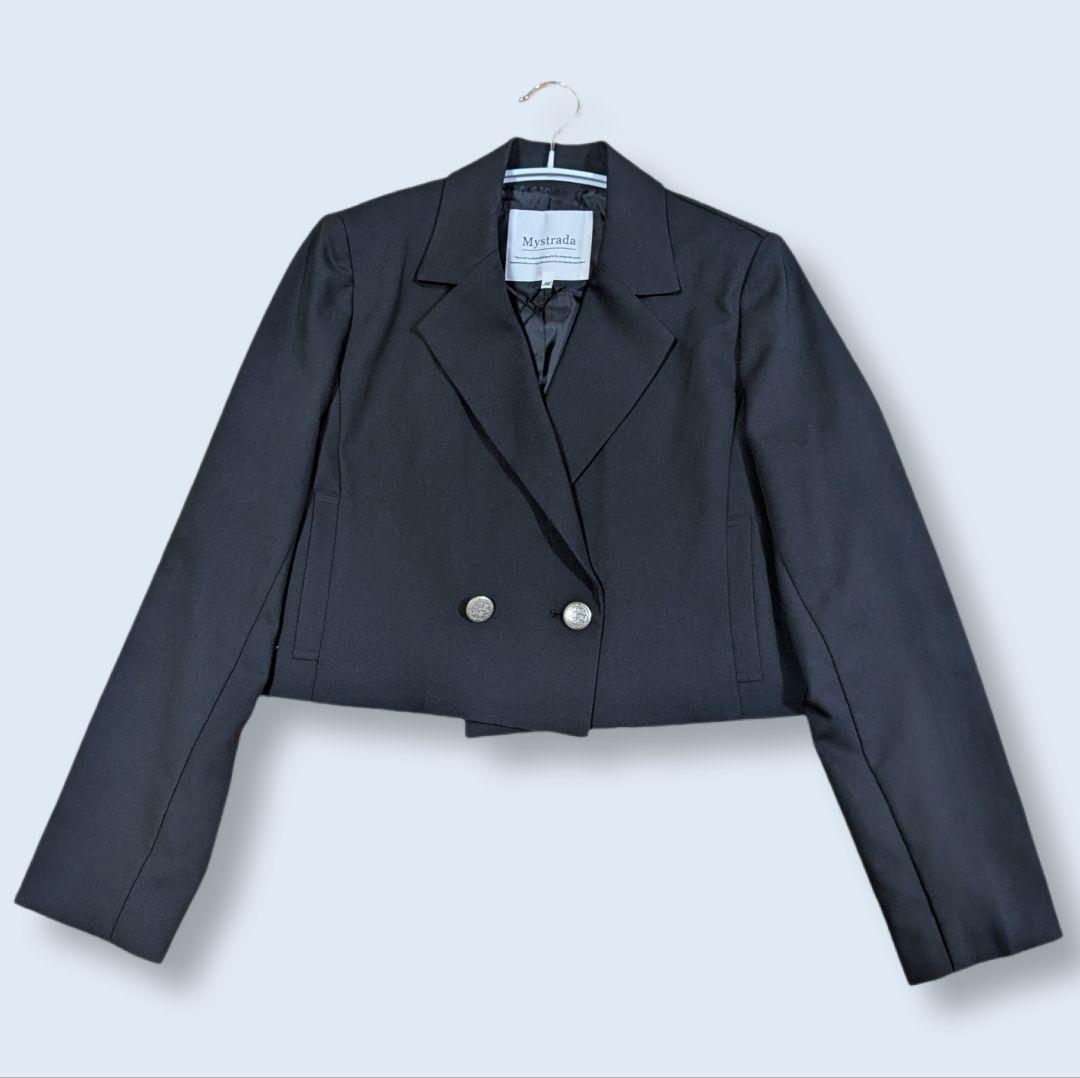 【新品】Mystrada　クロップドジャケット 38サイズ
