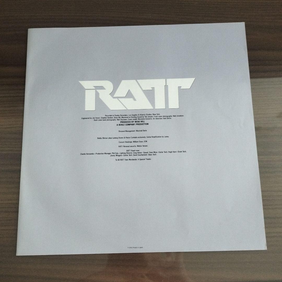 【LPレコード・美品】RATT アナログレコード 4枚セット