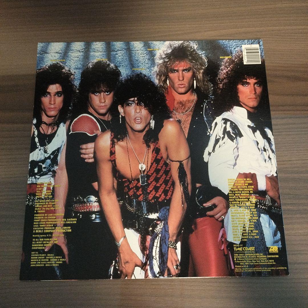 【LPレコード・美品】RATT アナログレコード 4枚セット