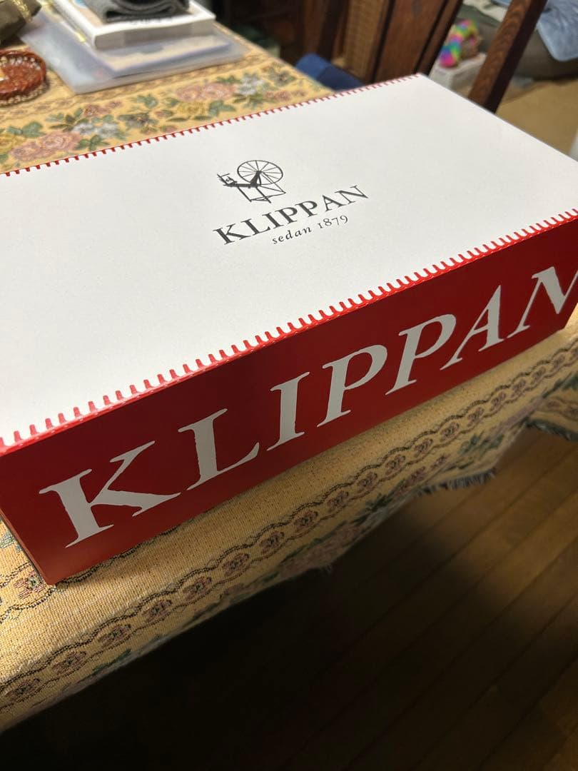 新品　ミナペルホネン×KLIIPPAN ウールストール choucho オリーブ