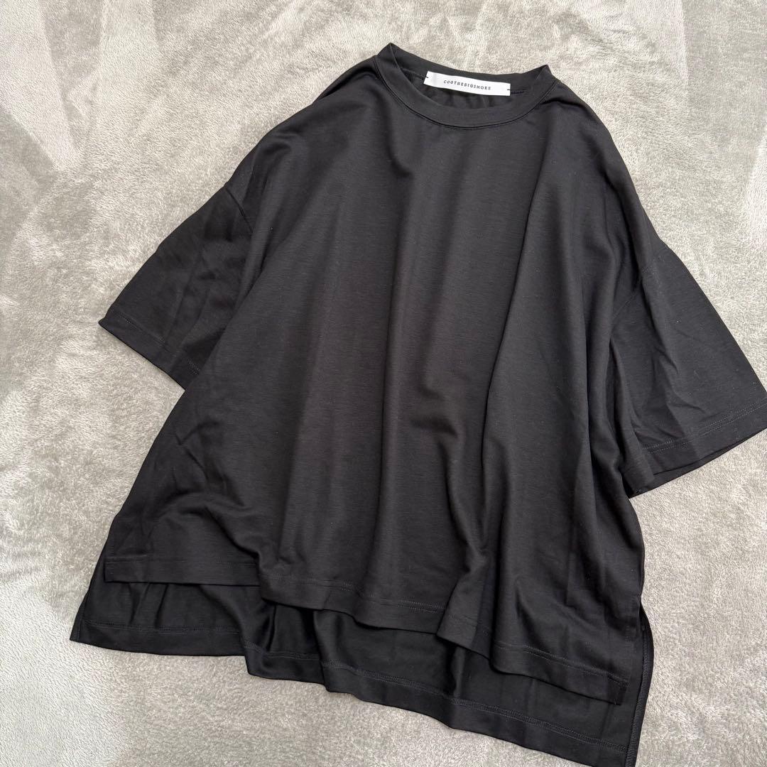 Noble別注 コグザビッグスモーク DELTA T-SHIRT 黒　ブラック