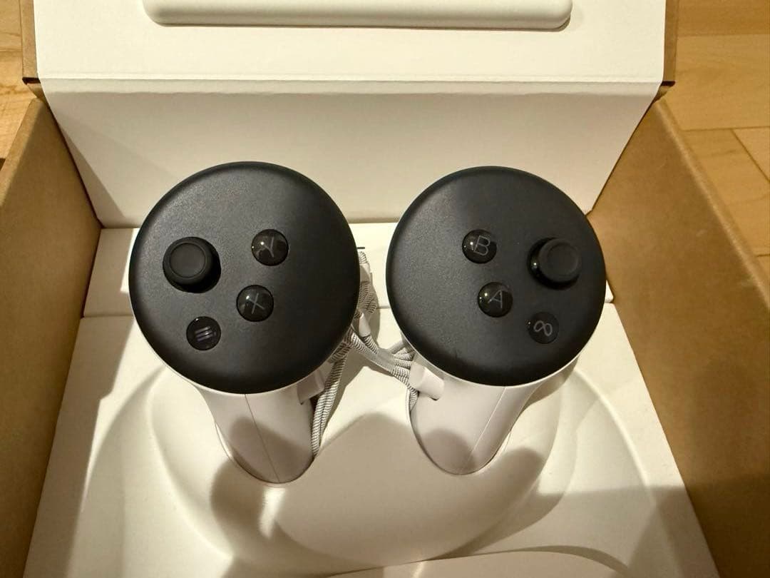  Quest 3 VRヘッドセット128GB箱付き