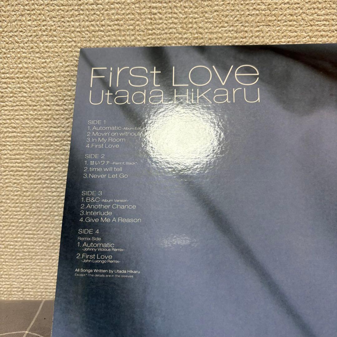 宇多田ヒカル/first love オリジナル盤ア ナログ2LP 1999