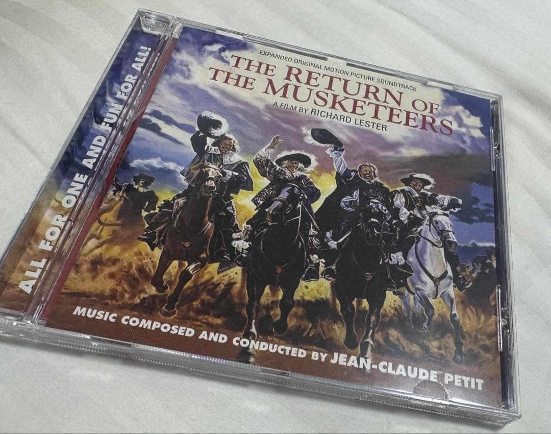 The Return Of The Musketeers CD サウンドトラック