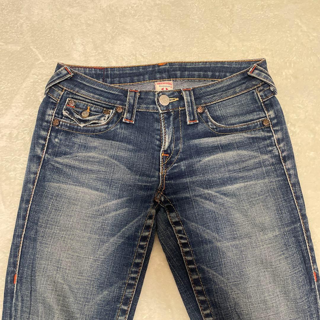 TRUE RELIGION 28インチ　503 フレア　ローライズ