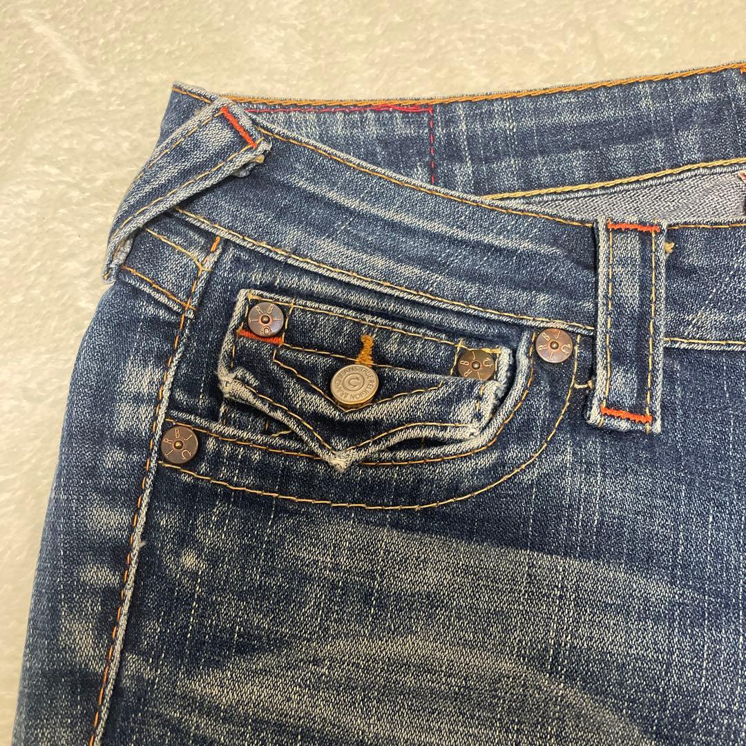 TRUE RELIGION 28インチ　503 フレア　ローライズ