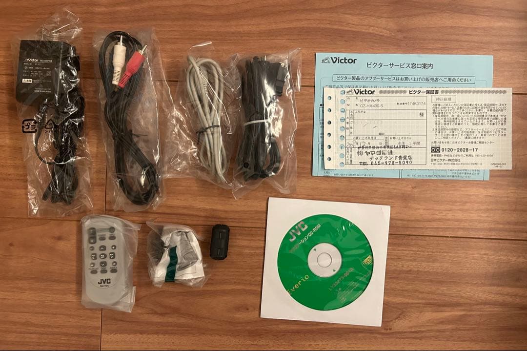 JVC　Everio エブリオ　GZ-HM400　ビデオカメラ　美品