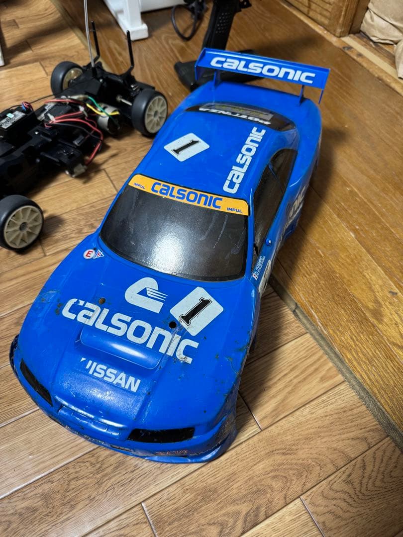 ラジコン　NISSAN IMPAL レトロ　SANWA seven ace