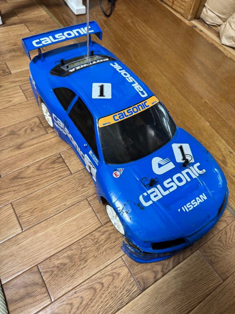 ラジコン　NISSAN IMPAL レトロ　SANWA seven ace