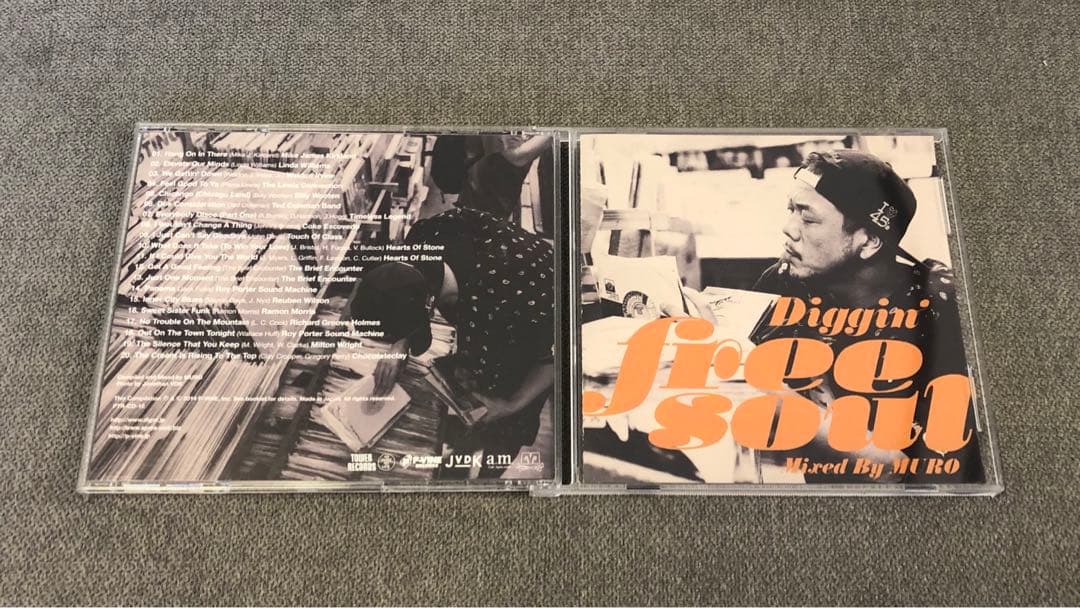 洋楽 CD Diggin' Free Soul mixed by MURO