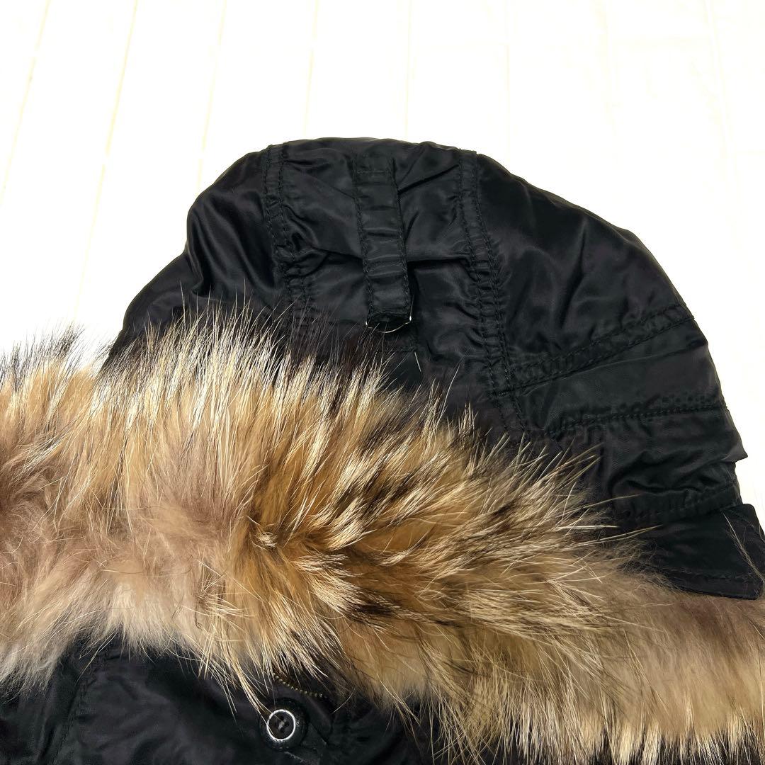 moussy ミリタリー モッズコート y2k リアルファー n3b