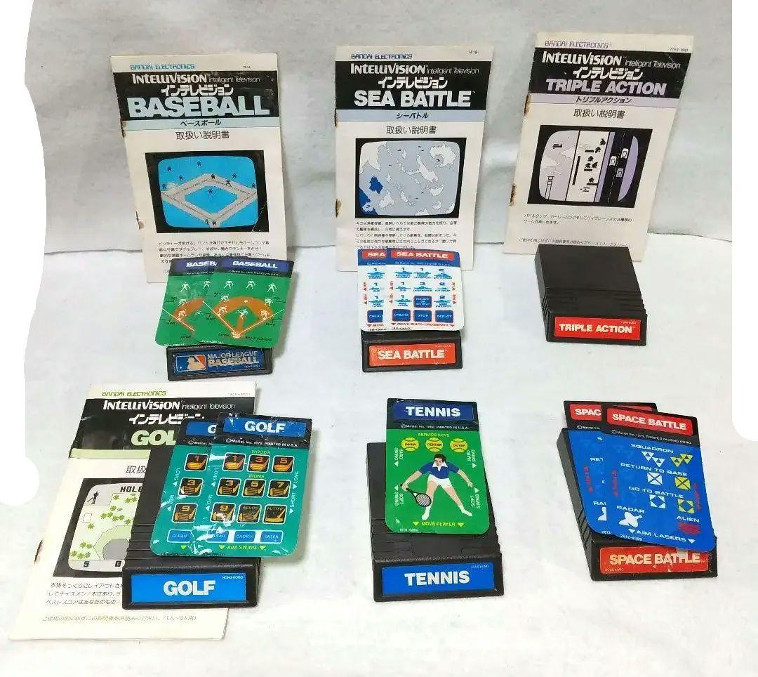 BANDAI バンダイ INTELLIVISION インテレビジョン ソフト