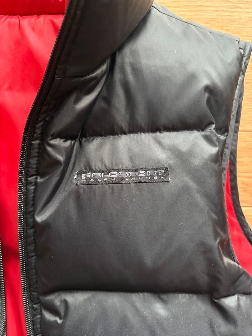 90s POLO SPORT RALPH LAUREN リバーシブルダウンベスト