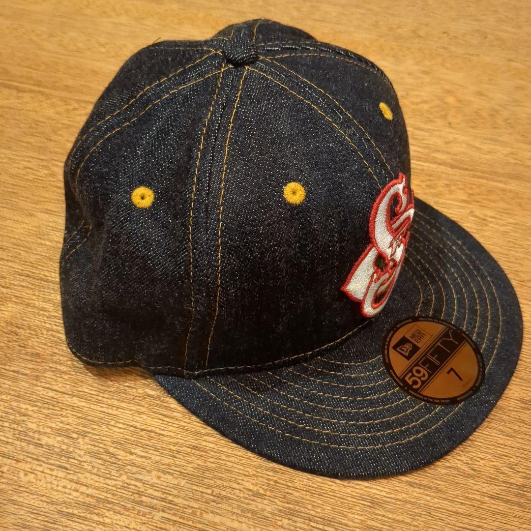 NEW ERA×ONE PIECE OF ROCKデニムキャップ 59FIFTY