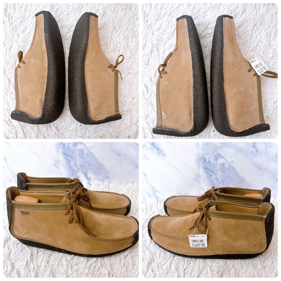 未使用品 Clarks クラークス ワラビー ナタリー スエード 8 1/2