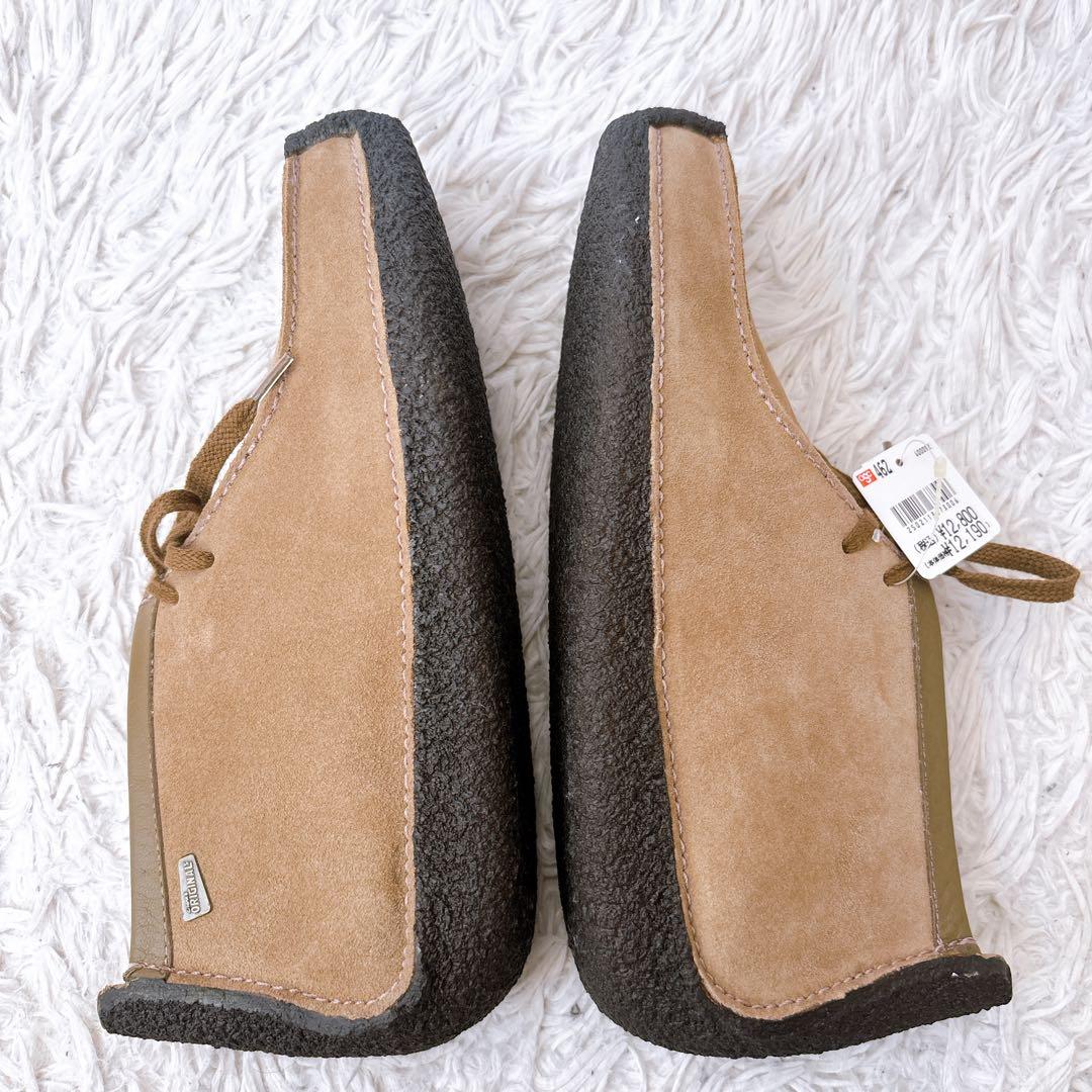 未使用品 Clarks クラークス ワラビー ナタリー スエード 8 1/2