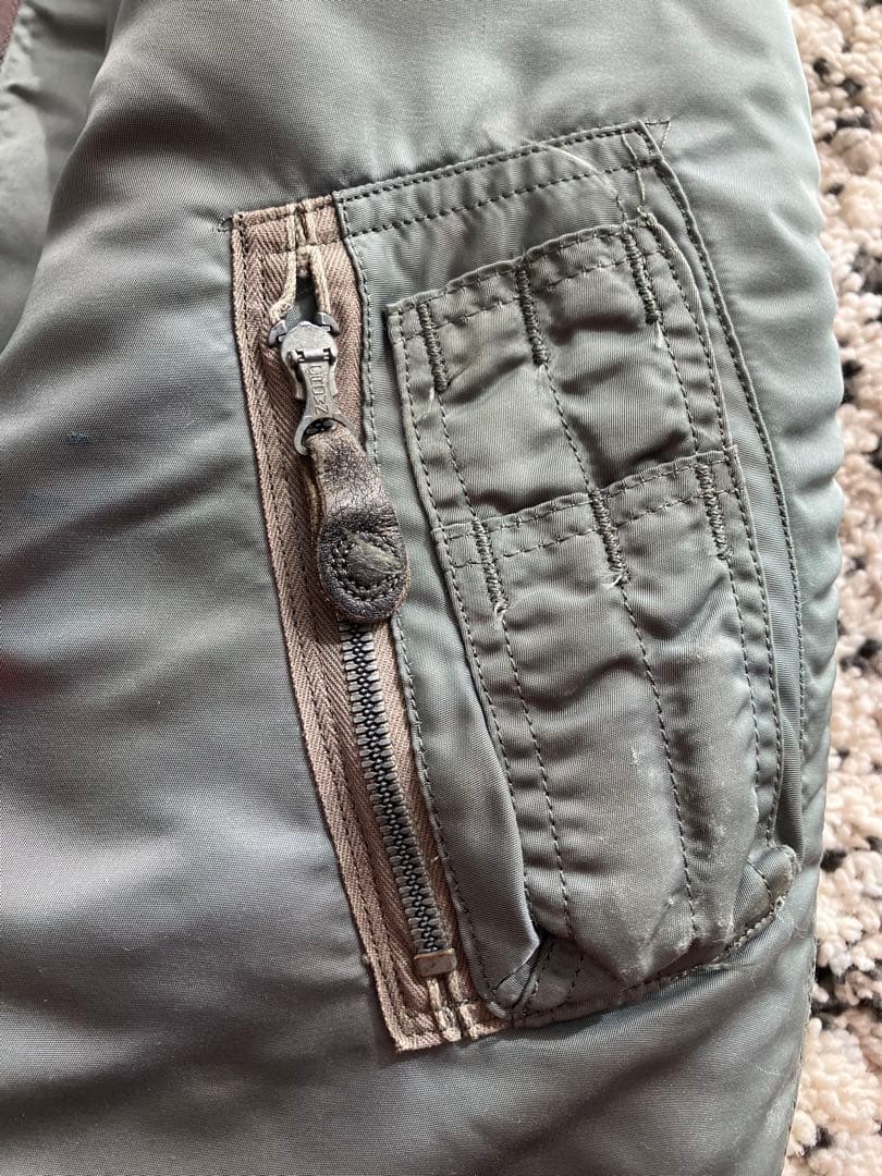 【美品】50s 初期 実物USAF MA−1 B−15D MOD